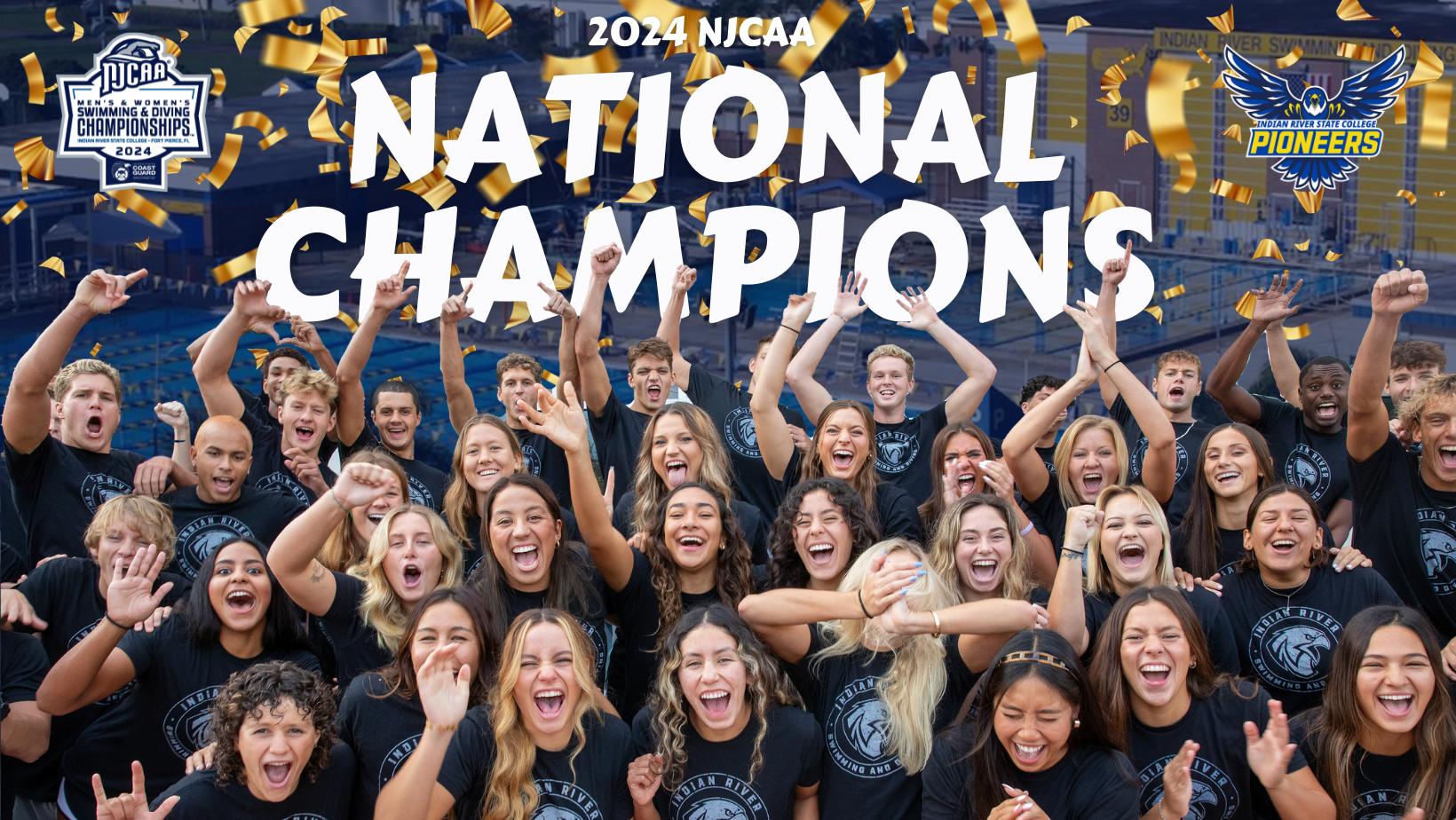 2024 NJCAA SWIMMING and DIVING CHAMPIONS!